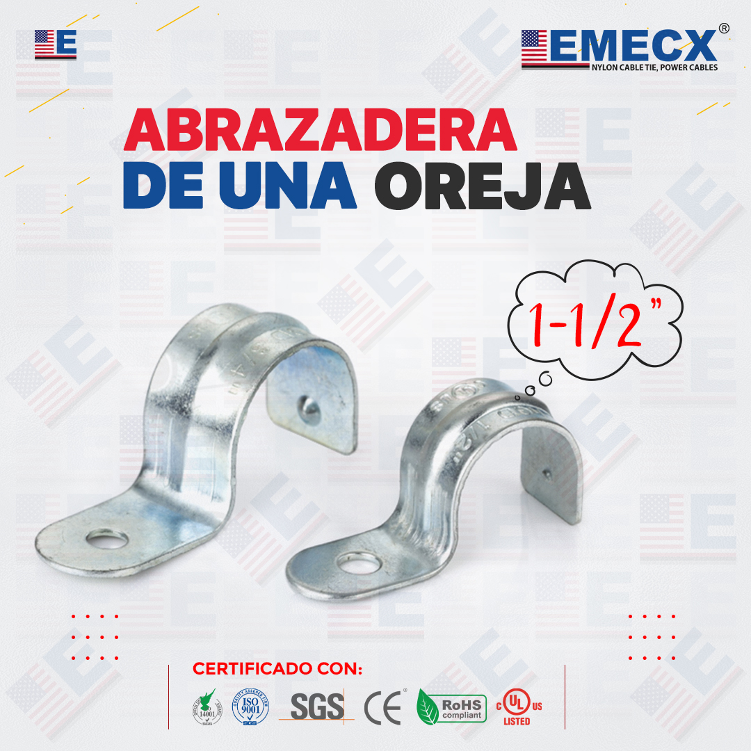 ABRAZADERA 1 OREJA 1-1/2″