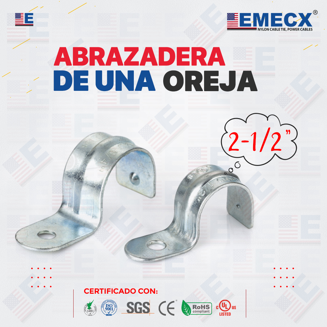 ABRAZADERA 1 OREJA 2-1/2″