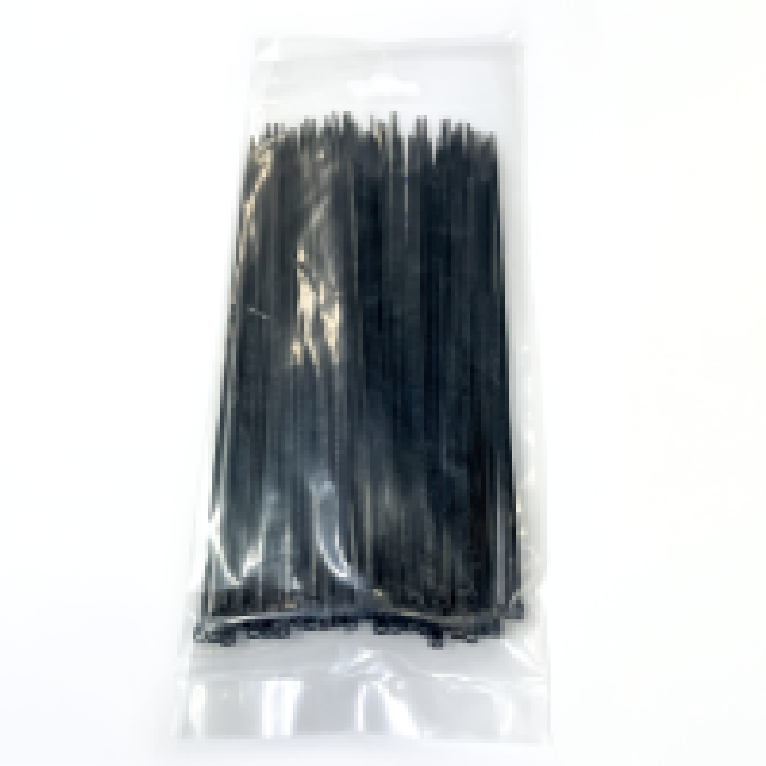 CINTILLO 200X2.5mm NEGRO – NYLON – UV