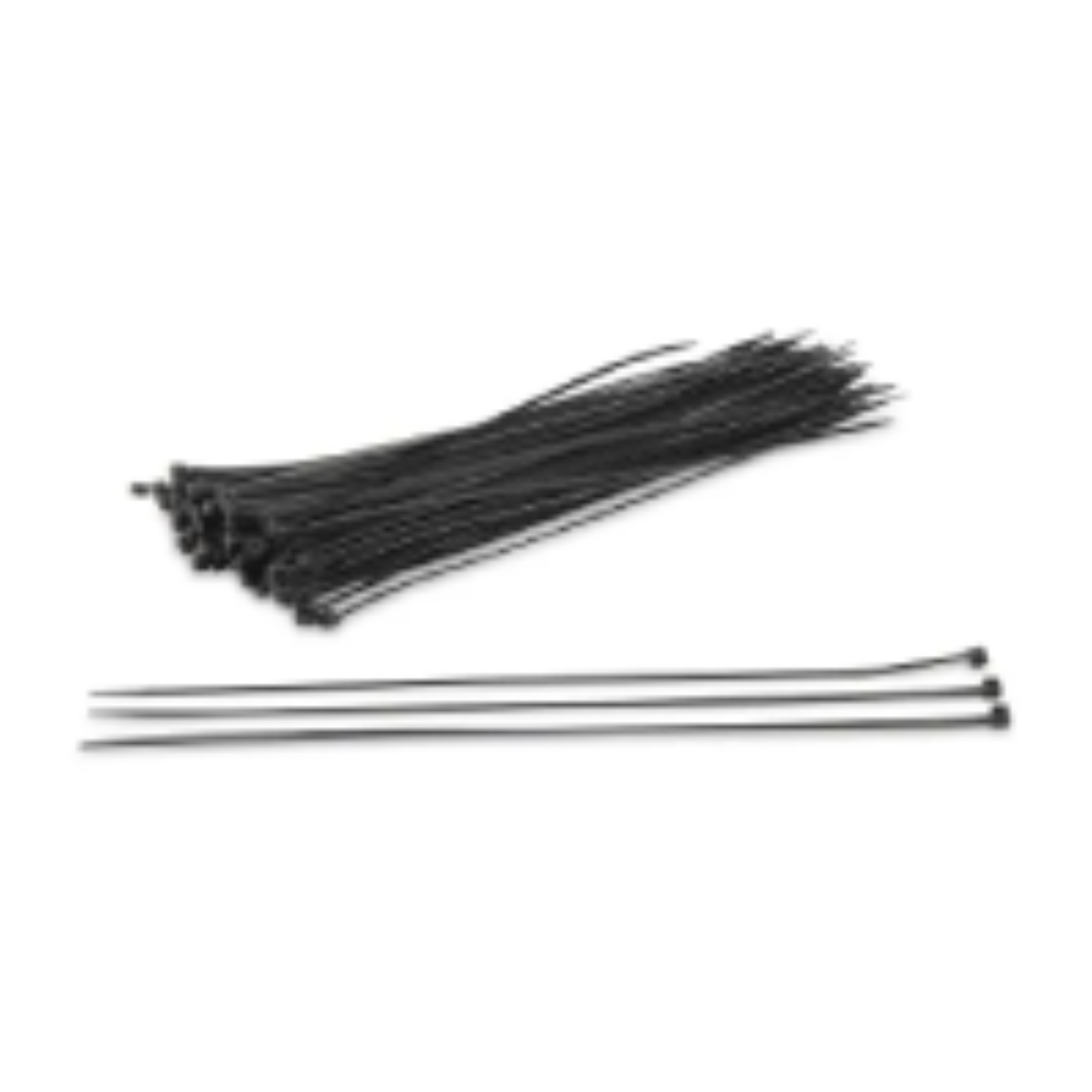 CINTILLO 200X4.8mm NEGRO - NYLON - UV